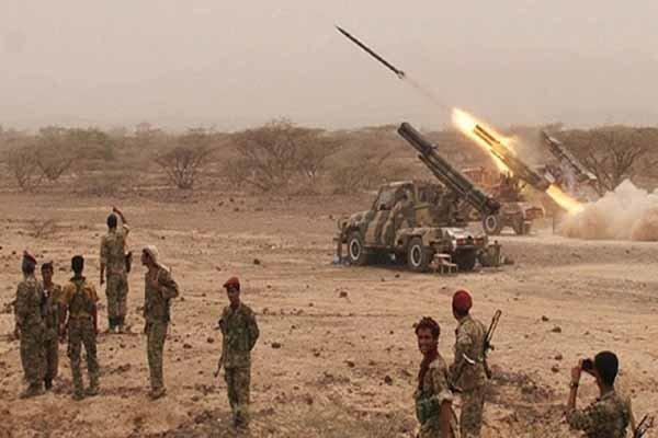 مواضع متجاوزان سعودی هدف شلیک موشک بالستیک زلزال 1یمن مواضع متجاوزان سعودی هدف شلیک موشک بالستیک زلزال 1یمن