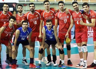 همگروهی امیدهای والیبال ایران با چین و استرالیا