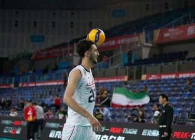 والیبال انتخابی المپیک، ایران 1 - قزاقستان 0