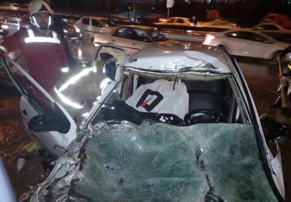 5 کشته و 4 مجروح در سانحه رانندگی محور قدیم ساوه - تهران