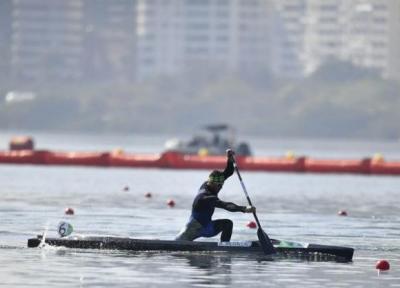 مسابقات انتخابی المپیک آب های آرام، عادل مجللی سوم شد