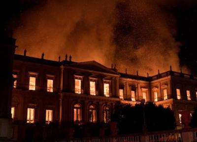 تور ارزان برزیل: موزه ملی برزیل در آتش سوخت