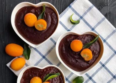 طرز تهیه فرنی شکلاتی